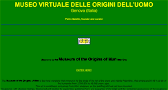 Desktop Screenshot of museoorigini.it